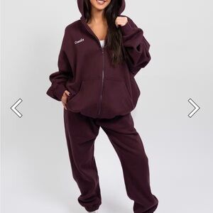 Comfrt Cloud Zip Hoodie and Sweatpants